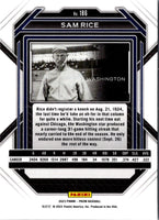 2023 Panini Prizm Blue Ice Sam Rice #186