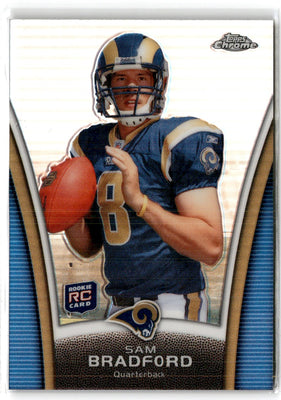 2010 Topps Triple Threads Relic Double Combos Sam Bradford/Tim Tebow/Jimmy Clausen/C.J. Spiller/Ryan Mathews/Jahvid Best #1