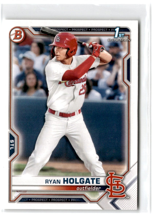 2021 Bowman Draft 1st Edition Ryan Holgate #BD-148