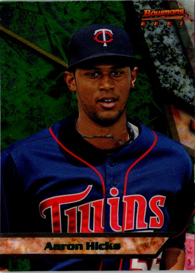 2011 Bowman Bowman's Best Prospects Aaron Hicks