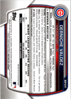 2023 Bowman Chrome Prospects Blue Mojo Refractor Derniche Valdez #BCP-231