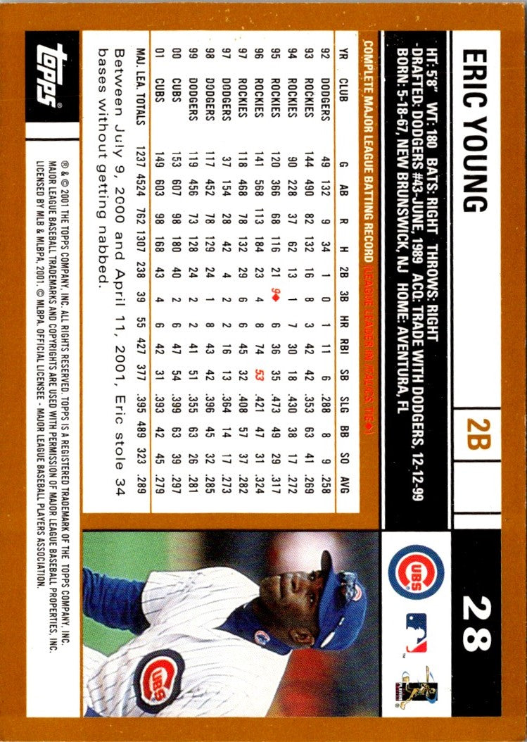 2002 Topps Limited Eric Young