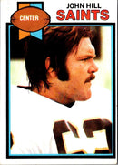 1979 Topps Cream Colored Back John Hill
