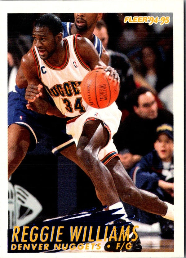 1994 Fleer Reggie Williams #63