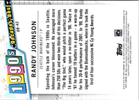 2020 Topps Update Decades' Best Randy Johnson #DB-42