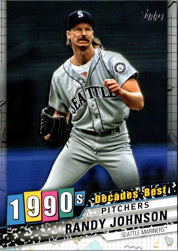 2020 Topps Update Decades' Best Randy Johnson #DB-42