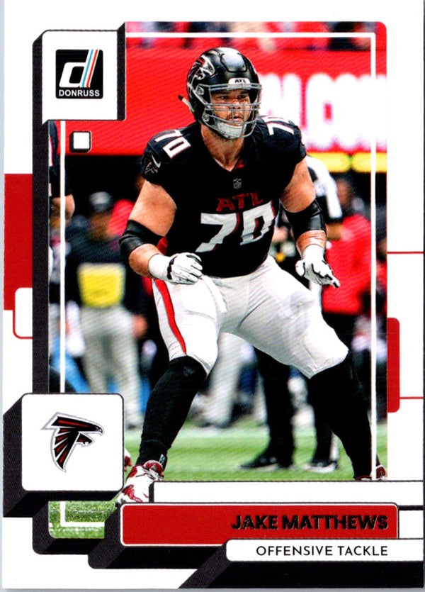 2022 Donruss Red Press Proof Jake Matthews #226