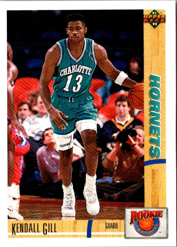 1991 Upper Deck Rookie Standouts Kendall Gill #R3