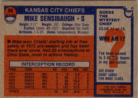 1976 Topps Mike Sensibaugh #86