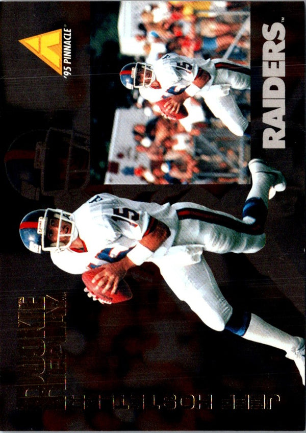 1995 Pinnacle Club Collection Jeff Hostetler #116