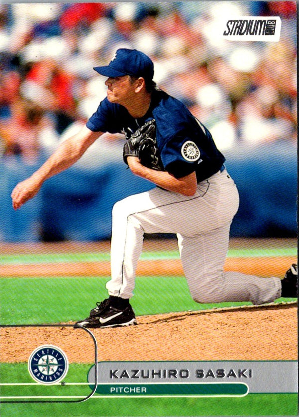 2002 Stadium Club Kazuhiro Sasaki #29