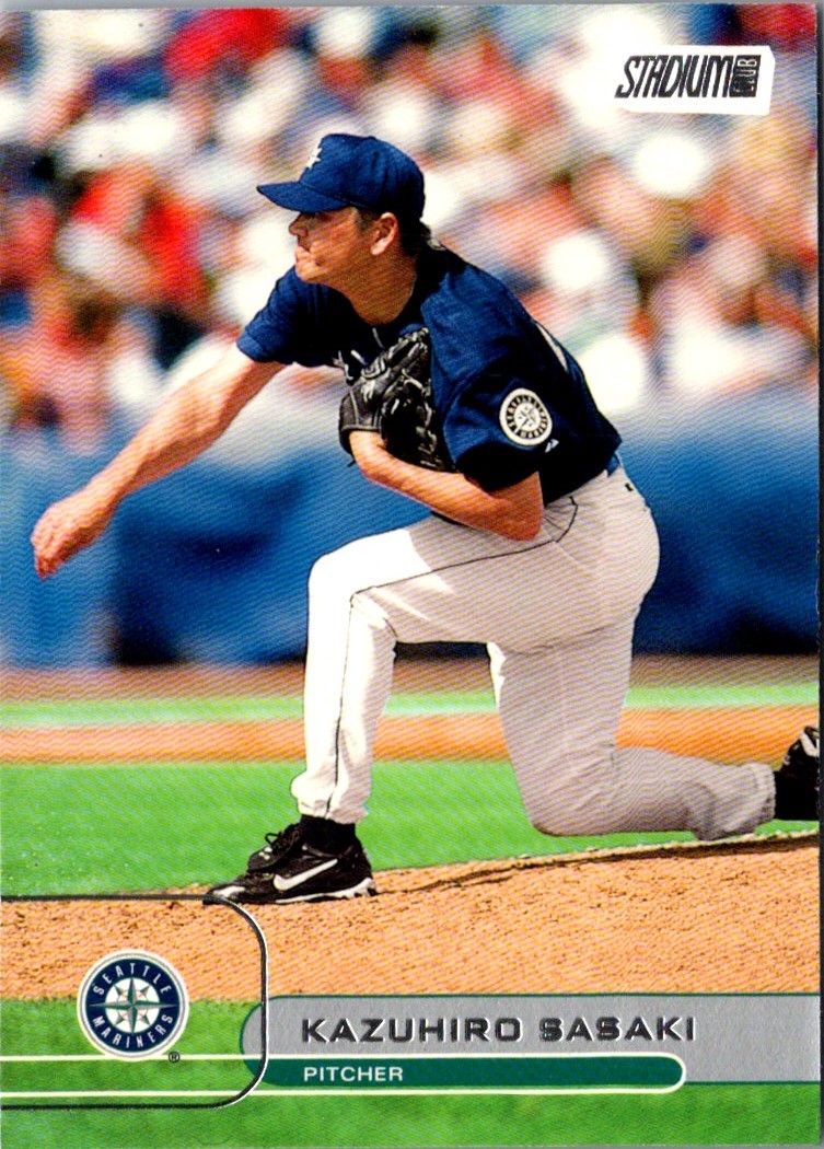 2002 Stadium Club Kazuhiro Sasaki