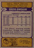 1979 Topps Gregg Bingham #67