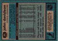 1981 O-Pee-Chee John Davidson #222