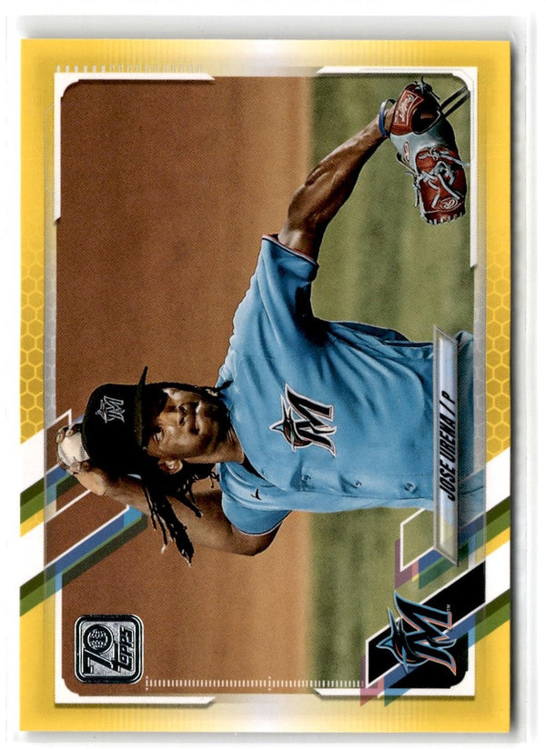 2021 Topps Gold Jose Urena #134