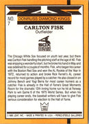 1989 Donruss Super Diamond Kings Carlton Fisk
