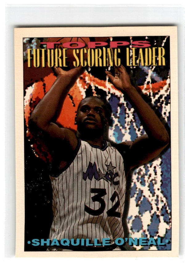 1993 Topps Shaquille O'Neal #386