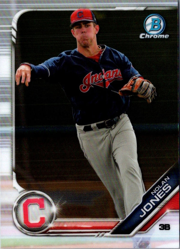 2019 Bowman Chrome Prospects Nolan Jones #BCP-155