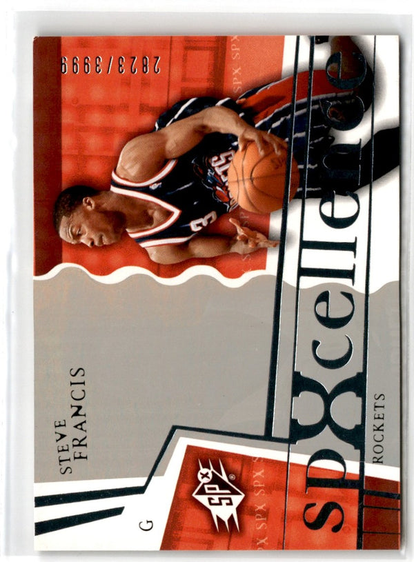 2003 SPx Steve Francis #101 2823/3999