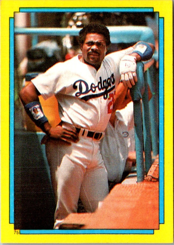 1988 Topps Stickers Super Star Backs Jose Canseco #48