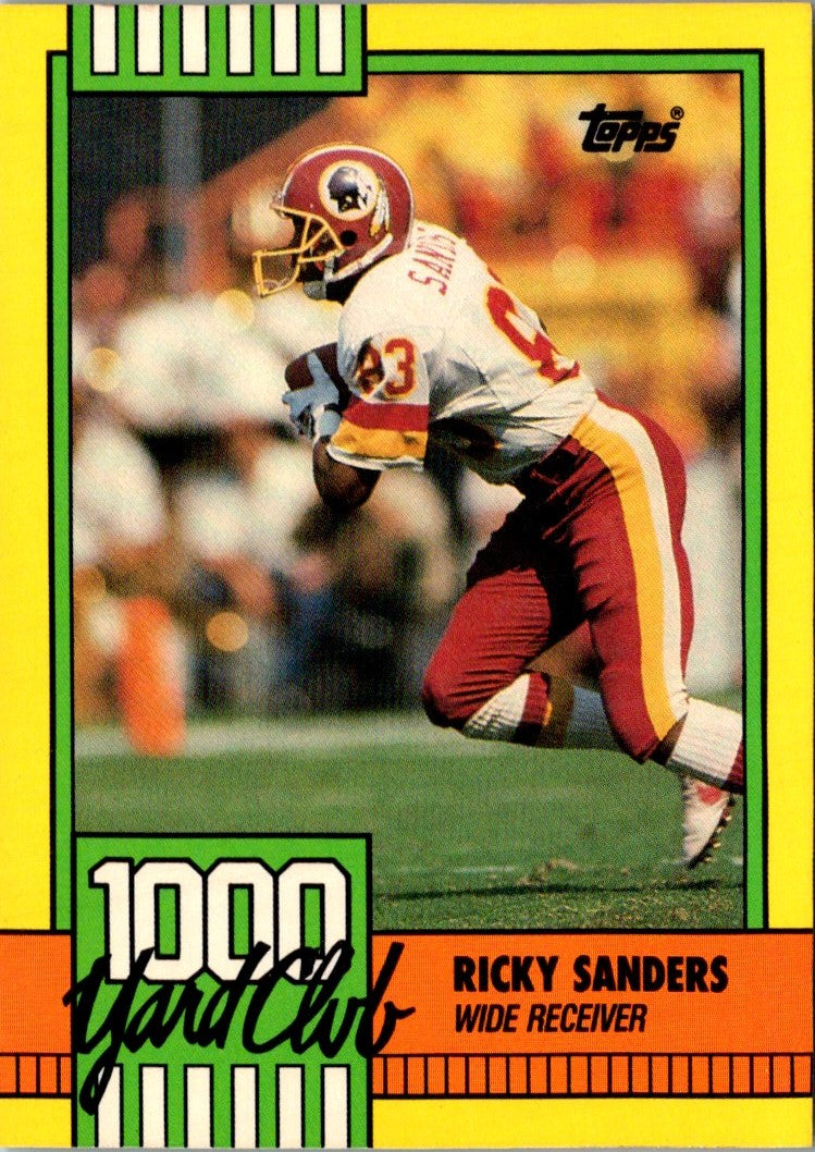 1990 Topps Ricky Sanders