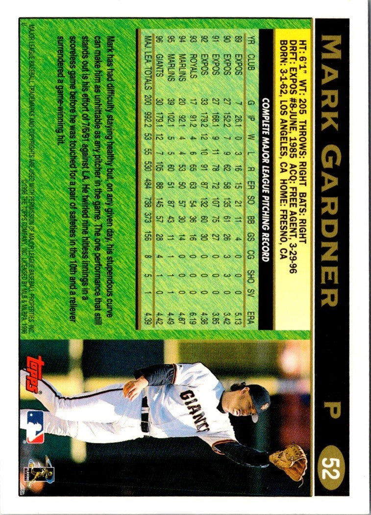 1997 Topps Mark Gardner