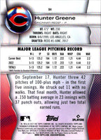 2023 Bowman Platinum Hunter Greene #94