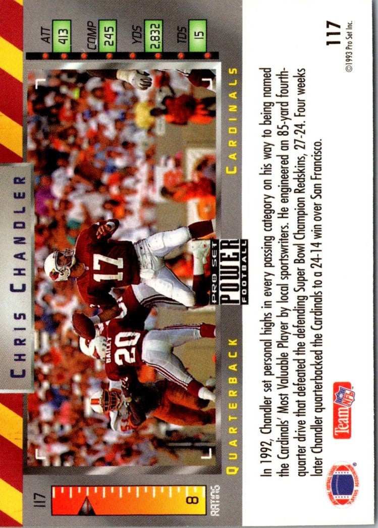 1993 Pro Set Power Chris Chandler