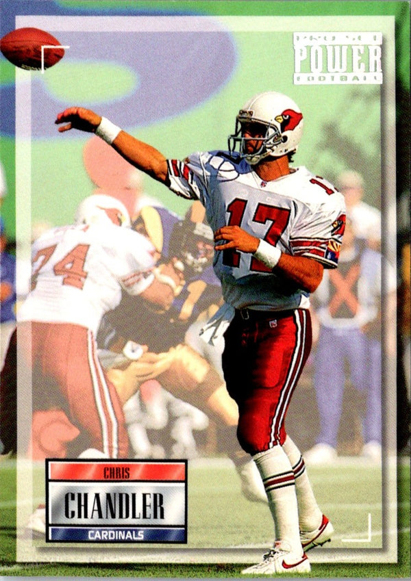 1993 Pro Set Power Chris Chandler #117