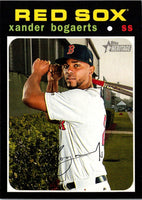 2020 Topps Heritage Xander Bogaerts #345