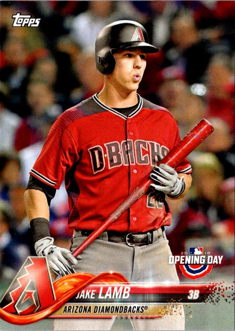 2018 Topps Opening Day Jake Lamb