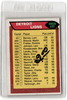1976 Topps Detroit Lions #459