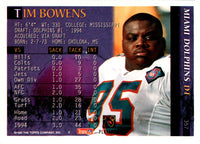 1995 Bowman Tim Bowens #357