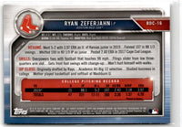 2019 Bowman Draft Chrome Sapphire Ryan Zeferjahn #BDC-16