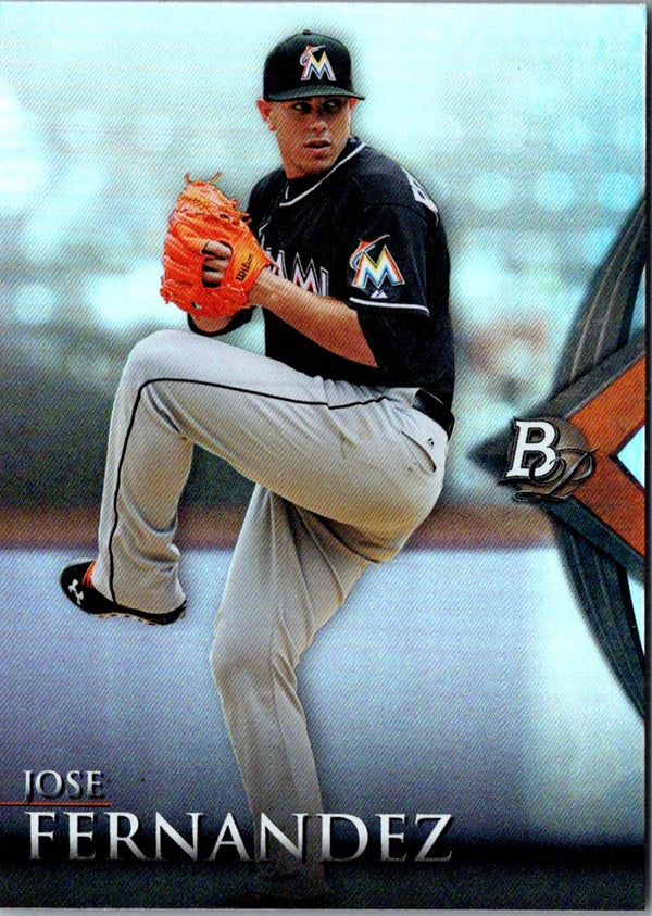 2014 Bowman Platinum Jose Fernandez #36