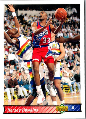 1992 Upper Deck Hersey Hawkins #187