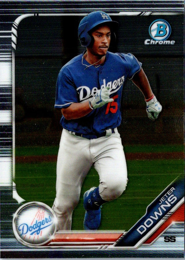 2019 Bowman Draft Chrome Jeter Downs #BDC-114