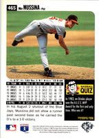 1996 Collector's Choice Mike Mussina #465