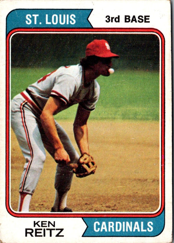 1974 Topps Ken Reitz #372