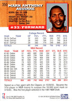 1993 Hoops Mark Aguirre #350