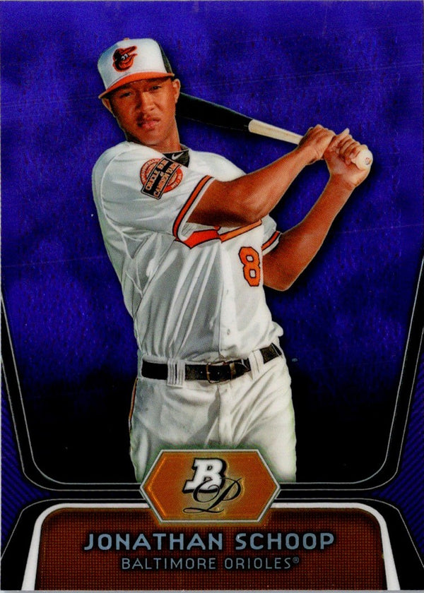 2012 Bowman Platinum Prospects Jonathan Schoop #BPP40