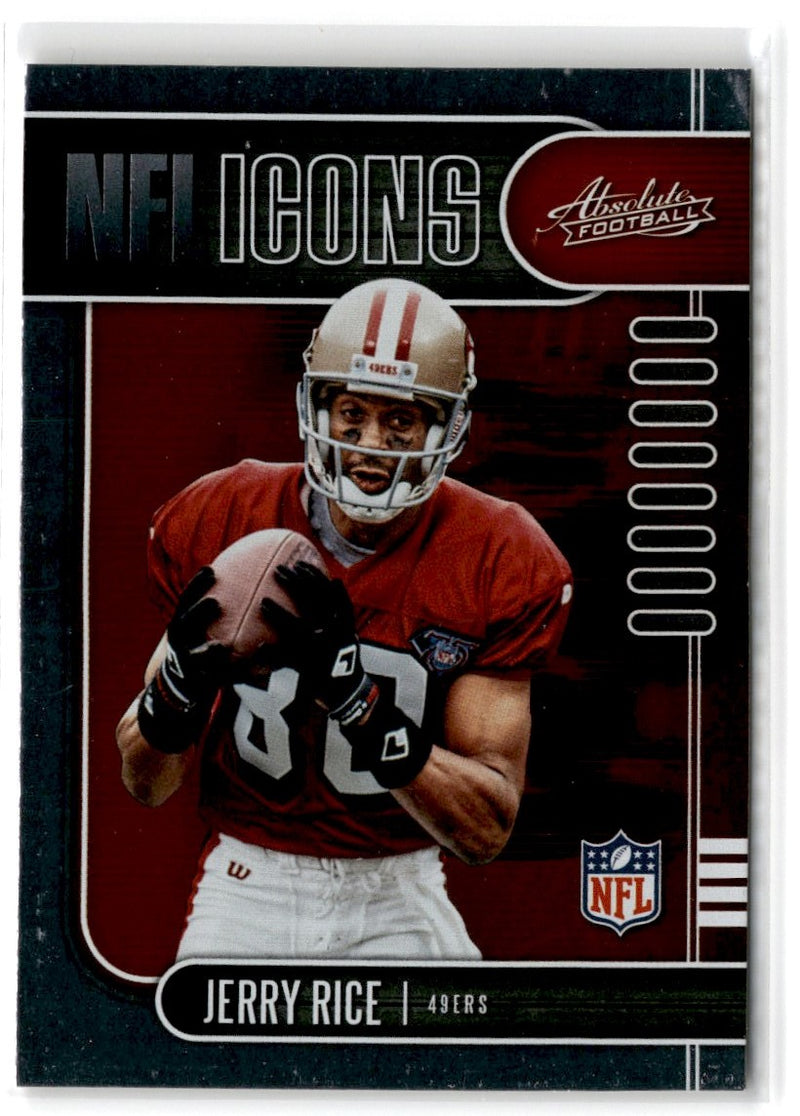 2019 Panini Absolute NFL Icons Jerry Rice