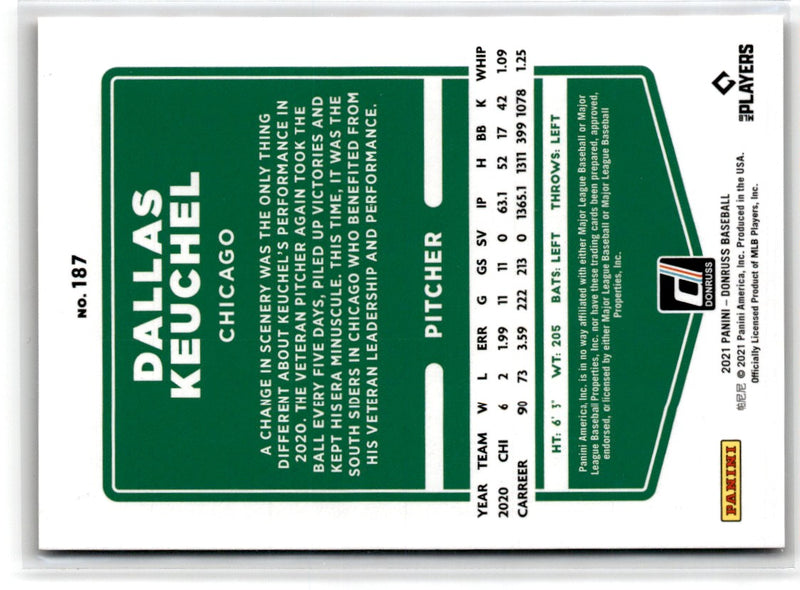 2021 Donruss Red Dallas Keuchel