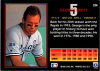 1993 Triple Play George Brett #214