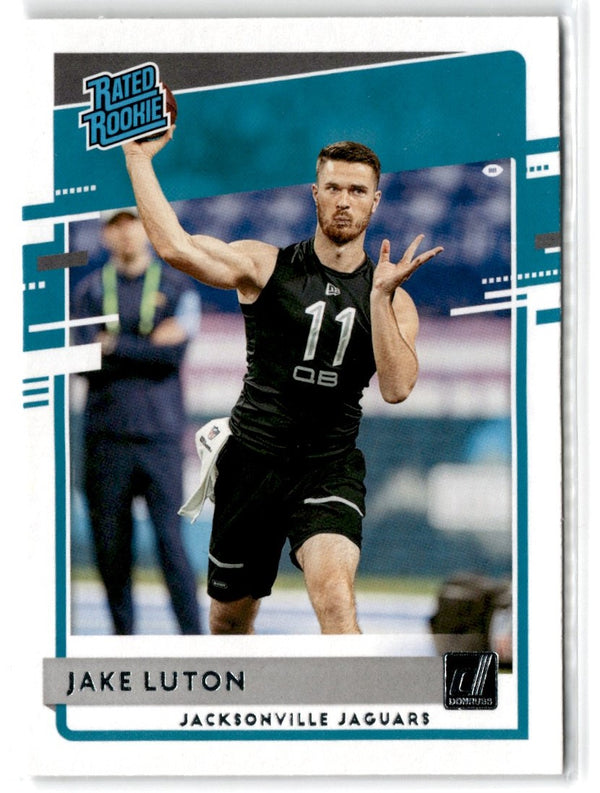 2020 Donruss Optic Rated Rookie Variations Jake Luton #344