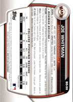 2023 Bowman Draft Joe Whitman #BD-98 Rookie