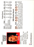 1991 Hoops Greg Foster #445