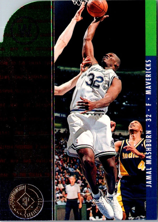 1994 SP Championship Die Cuts Jamal Mashburn #6