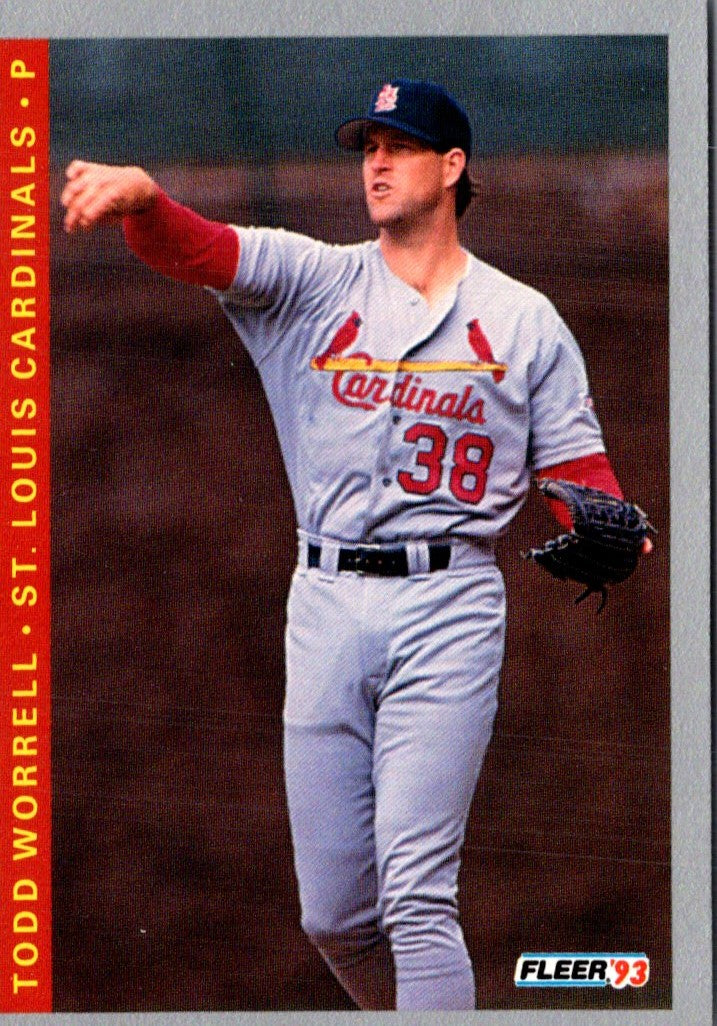 1993 Fleer Todd Worrell