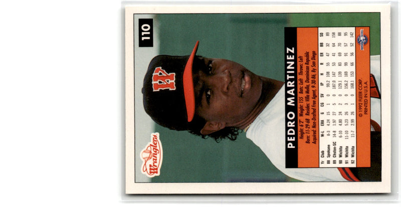 1992 Fleer Excel Pedro Martinez